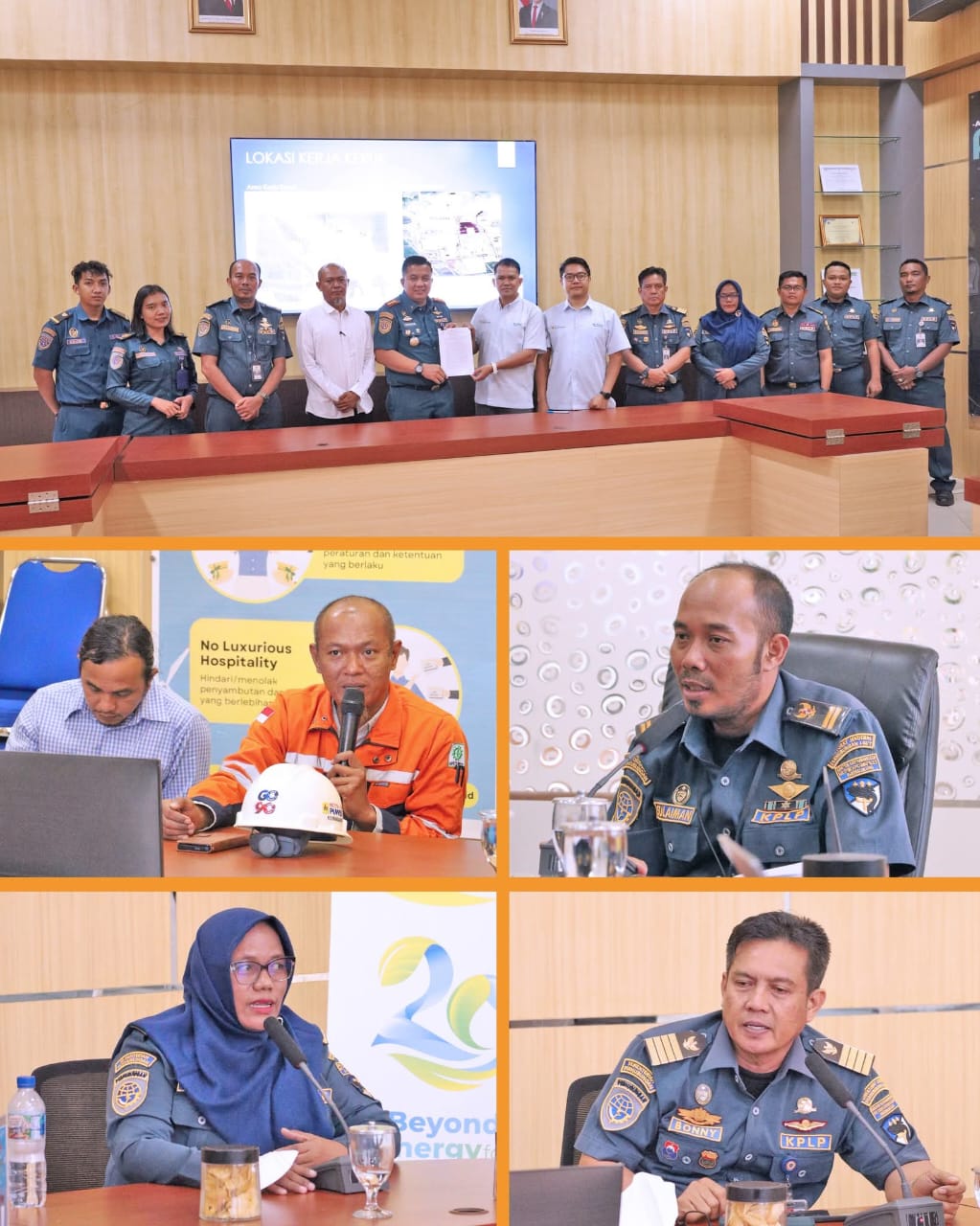 Tinjauan Lapangan Pengerukan Area Water Intaker PLTU Pangkalan Susu