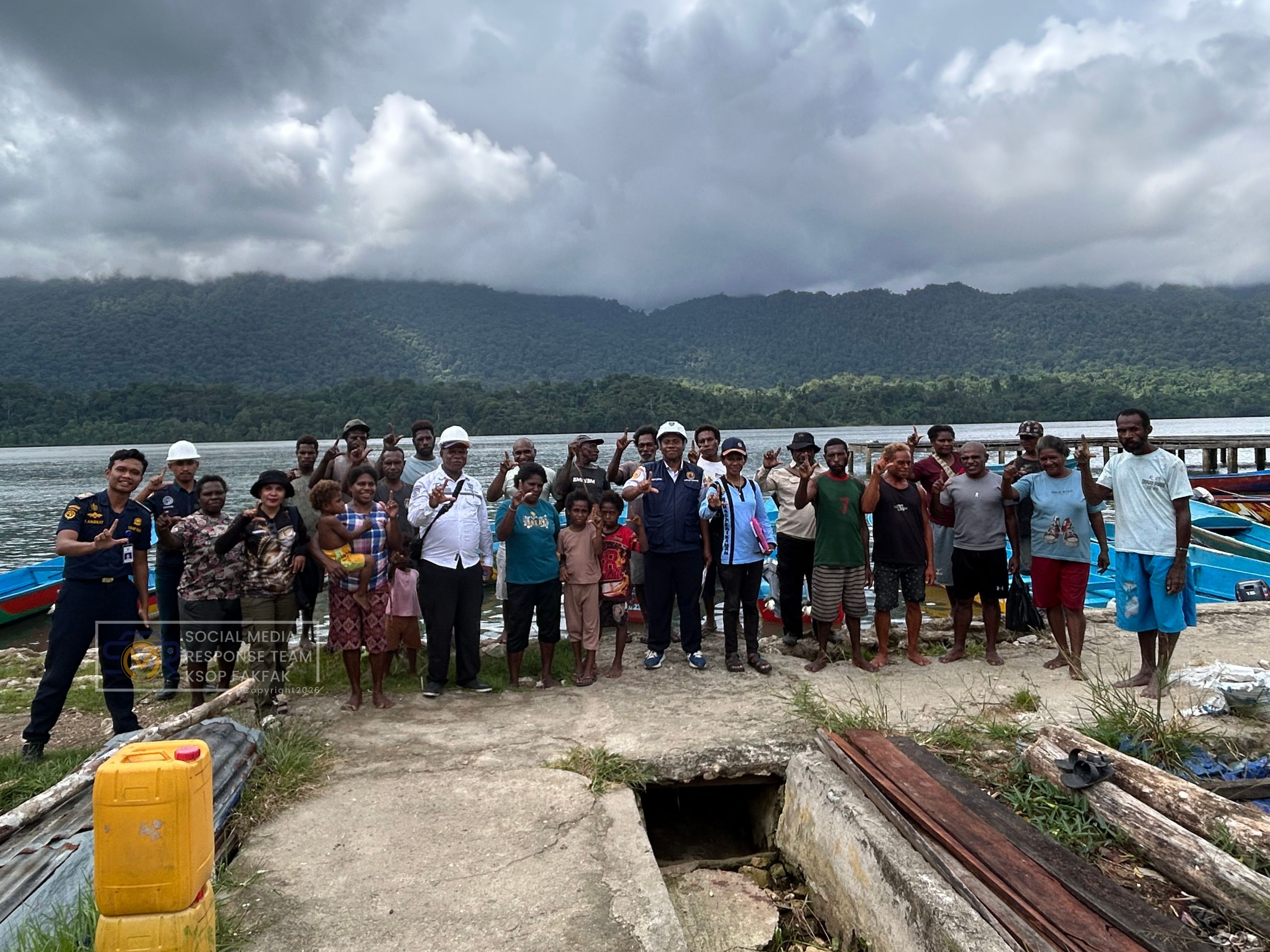 Pengukuran 35 Kapal Perikanan Nelayan di Kampung Inari dan Kampung Wanoma, Distrik Arguni Bawah, Kabupaten Kaimana