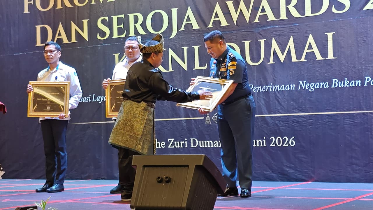 Kantor KSOP Kelas I Dumai Menghadiri Kegiatan Forum Konsultasi Publik dan Seroja Awards Tahun 2026  di The Zuri Hotel Dumai