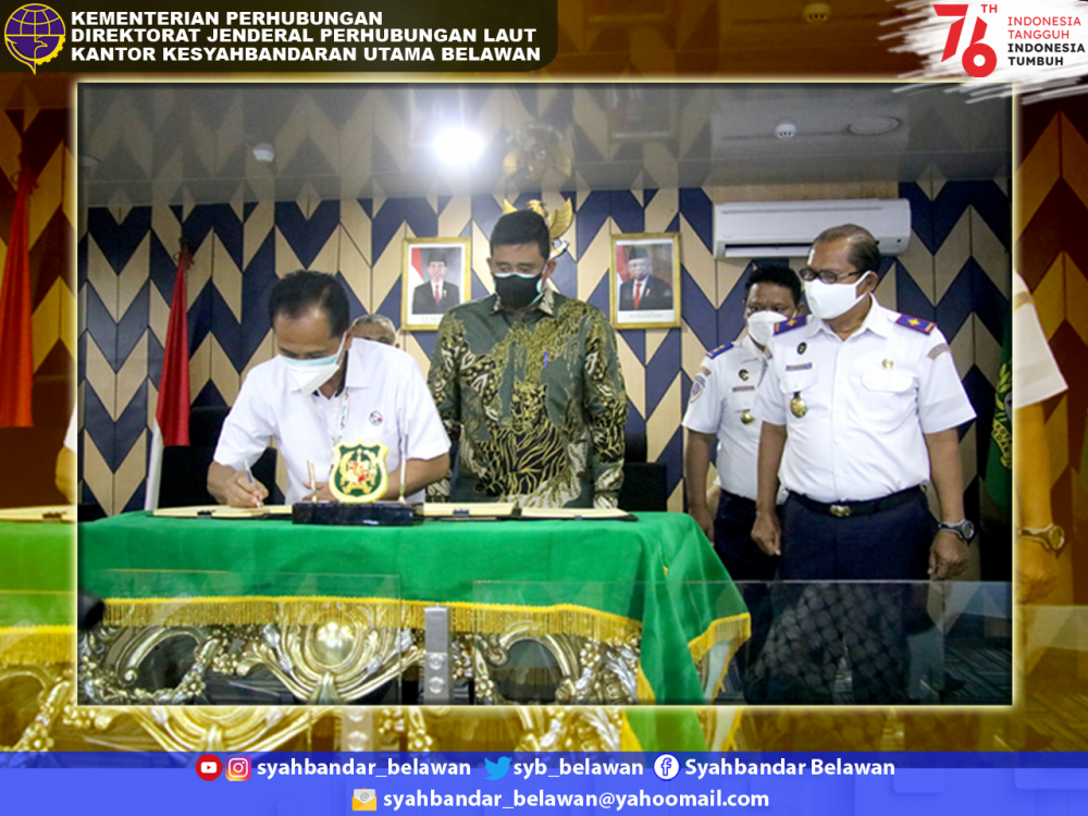 PENANDATANGANAN PERJANJIAN KERJASAMA PENYELENGGARAAN TEMPAT ISOLASI TERPUSAT TERHADAP PENANGANAN PASIEN COVID-19