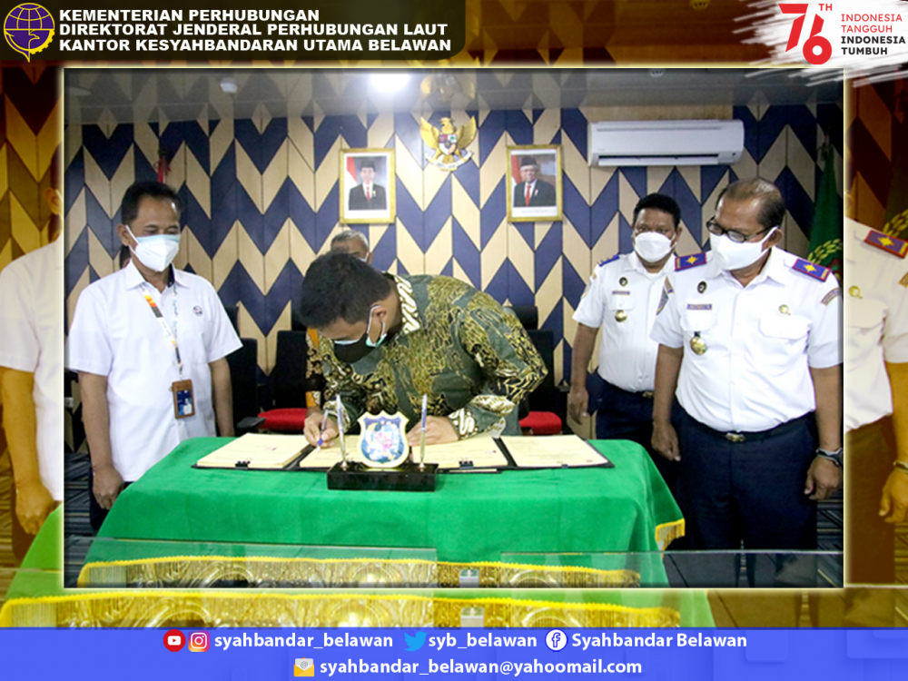 PENANDATANGANAN PERJANJIAN KERJASAMA PENYELENGGARAAN TEMPAT ISOLASI TERPUSAT TERHADAP PENANGANAN PASIEN COVID-19