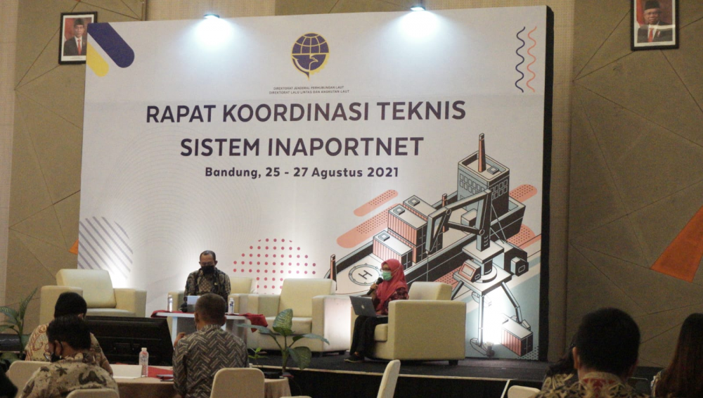 TINGKATKAN DIGITALISASI LAYANAN DI PELABUHAN, KEMENHUB GELAR RAKOR INAPORTNET DENGAN KEMENTERIAN DAN LEMBAGA TERKAIT