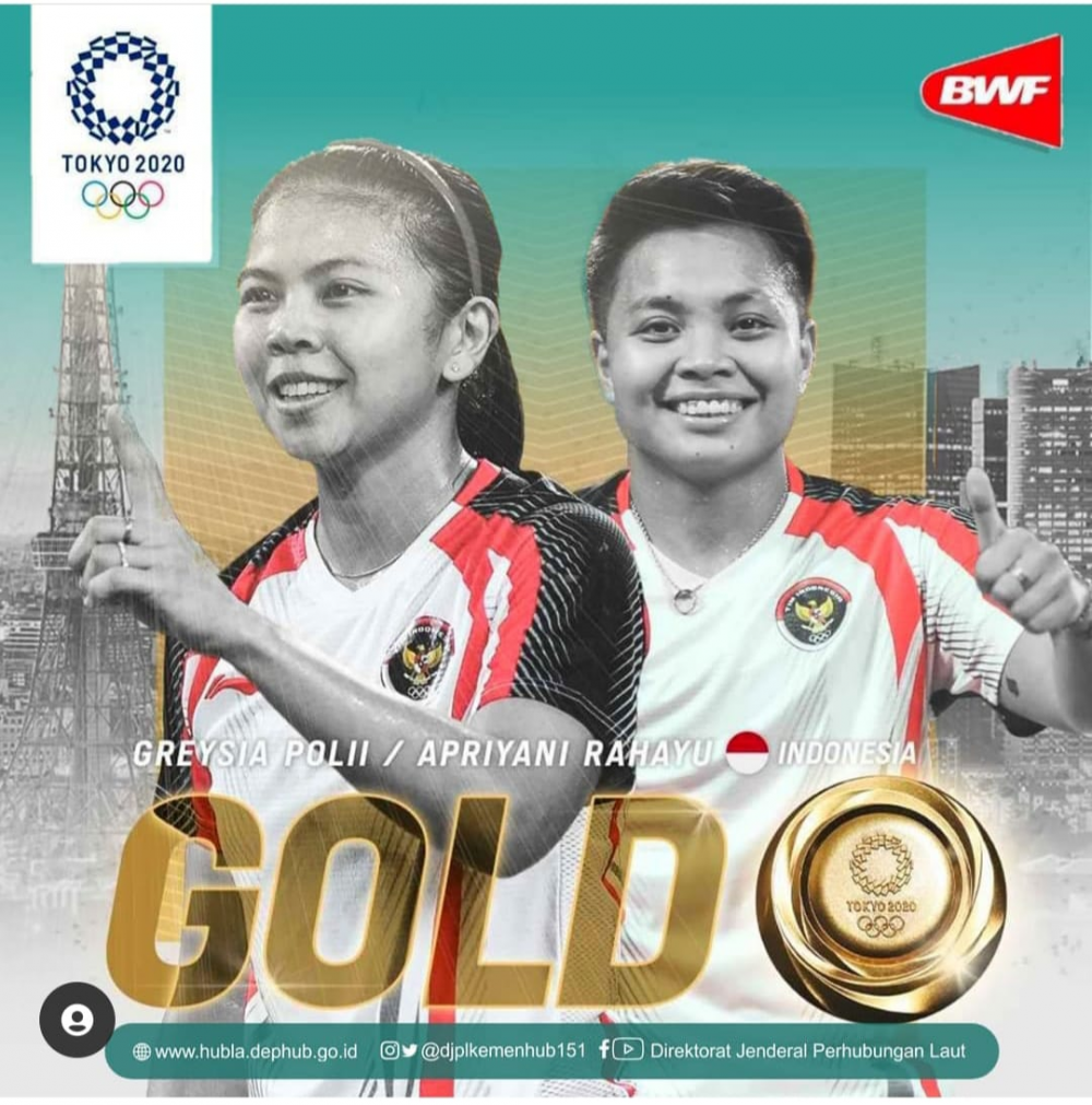 Selamat atas Kemenangan Pemain Indonesia Meraih Medali Emas