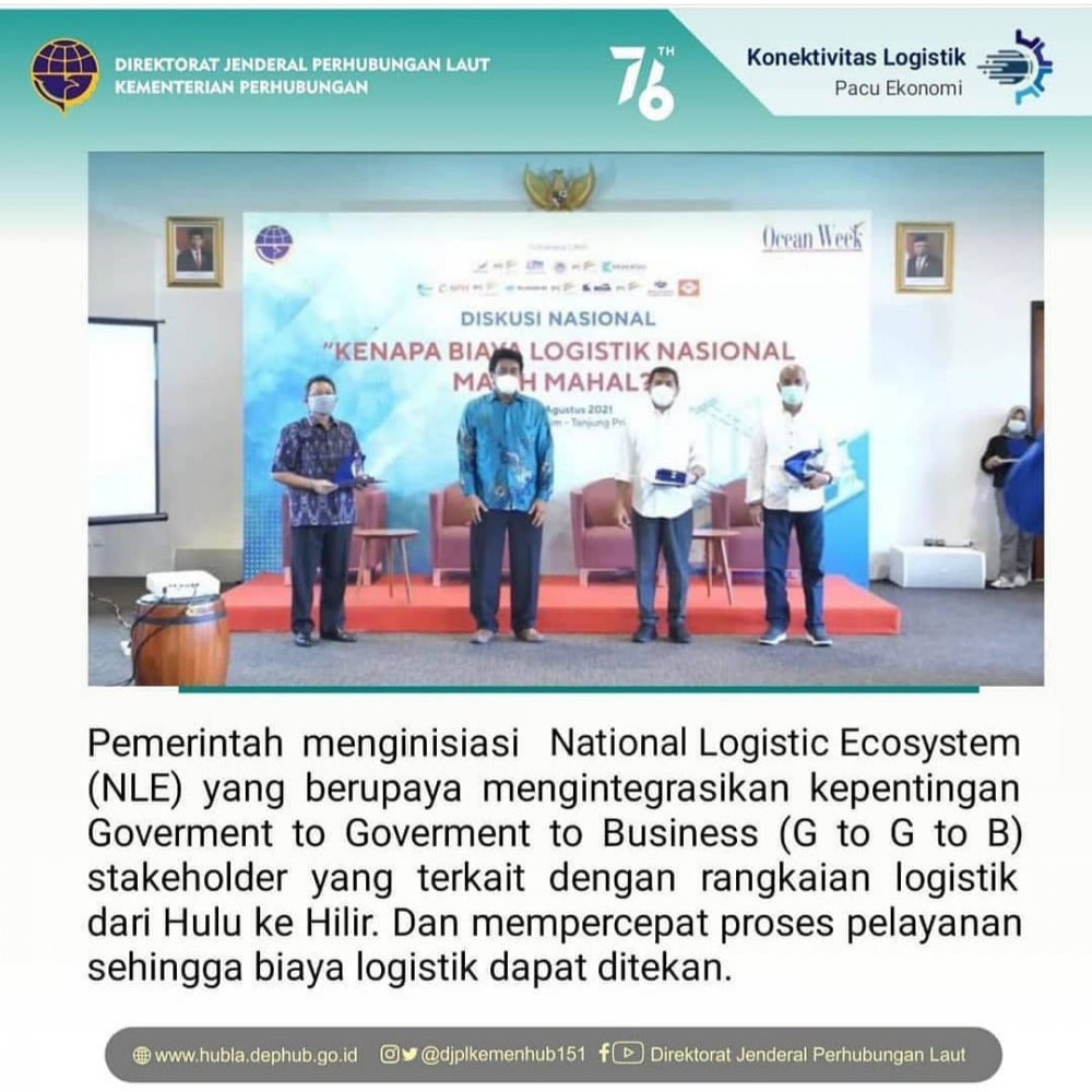 Diskusi Nasional "Kenapa Biaya Logistik Masih Tetap Mahal"
