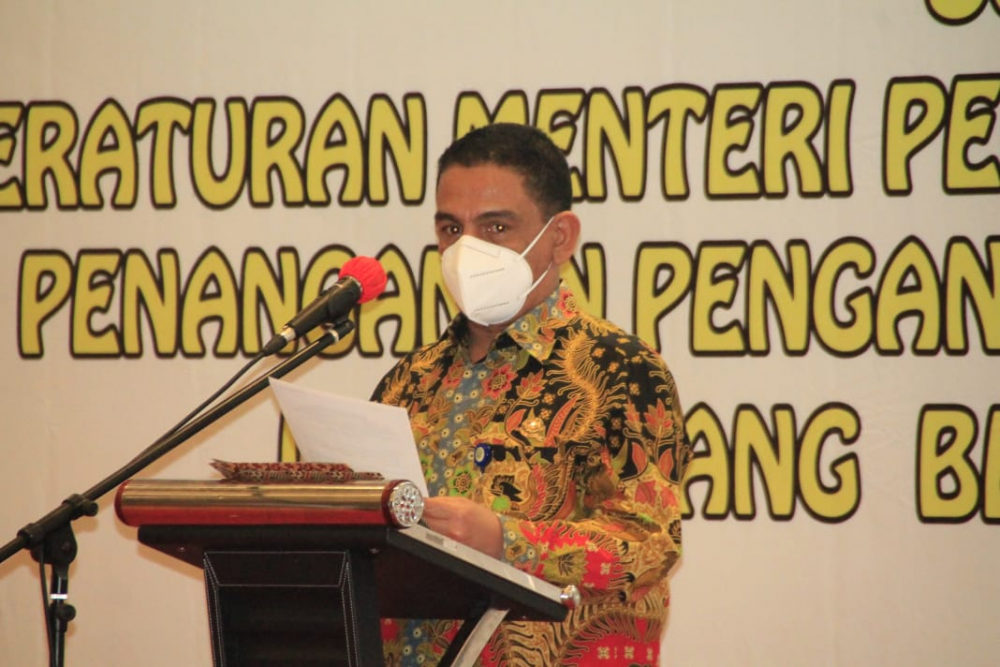 KEMENHUB SOSIALISASIKAN PERATURAN MENTERI TENTANG PENANGANAN MUATAN CURAH PADAT DAN BARANG BERBAHAYA