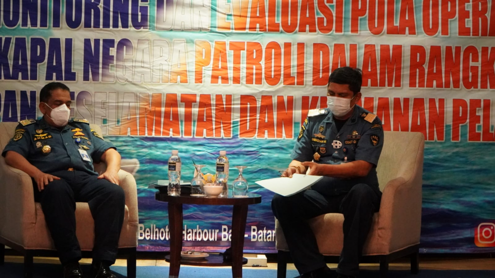 TINGKATKAN KESELAMATAN PELAYARAN, POLA OPERASI KAPAL NEGARA PATROLI KPLP DIEVALUASI