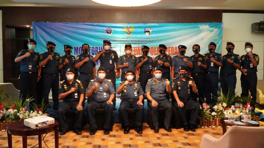 TINGKATKAN KESELAMATAN PELAYARAN, POLA OPERASI KAPAL NEGARA PATROLI KPLP DIEVALUASI