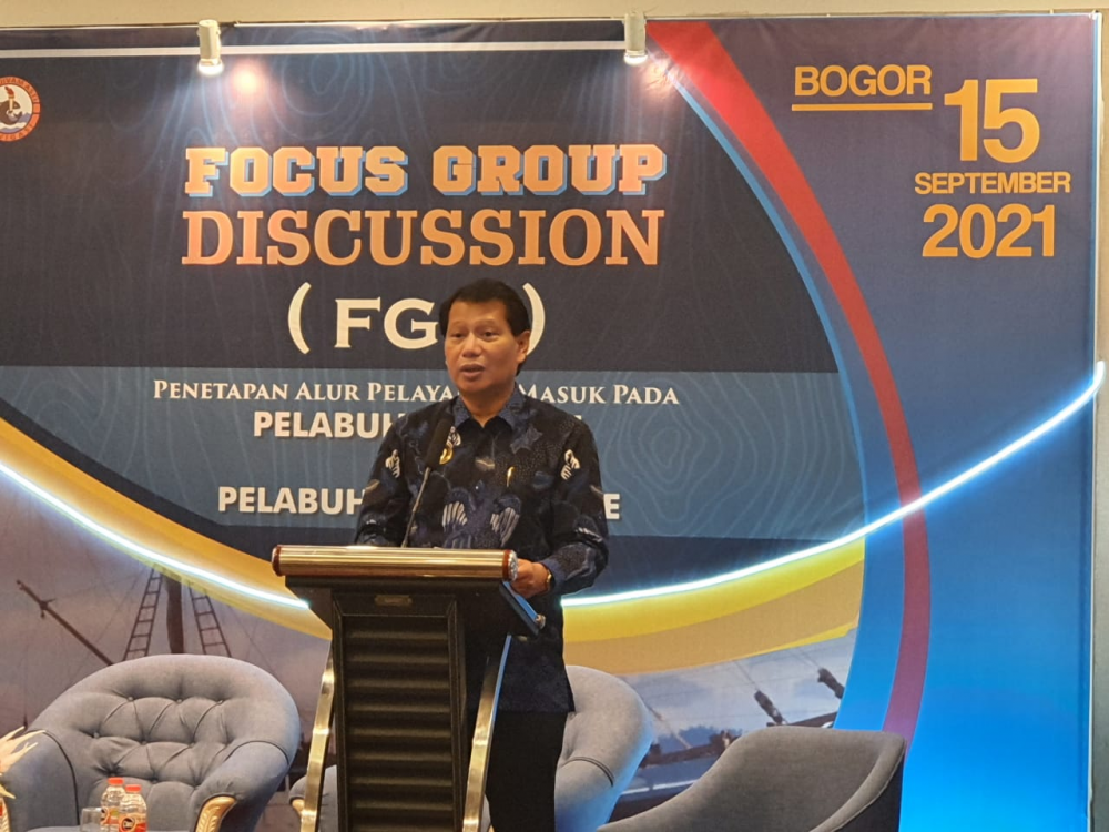 DUKUNG KONEKTIVITAS DAN DISTRIBUSI LOGISTIK DAERAH SULAWESI SELATAN, KEMENHUB GELAR FGD PENETAPAN ALUR PELAYARAN MASUK PELABUHAN PULAU PAREPARE DAN PELABUHAN BAJOE
