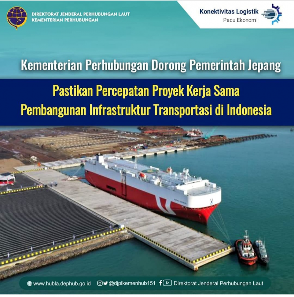 Kementerian Perhubungan Dorong Pemerintah Jepang