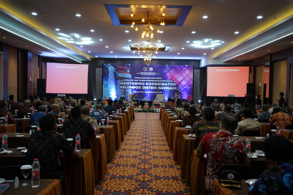 TINGKATKAN KOMPETENSI KOORDINATOR KENAVIGASIAN, KEMENHUB GELAR MENTORING TELEKOMUNIKASI PELAYARAN