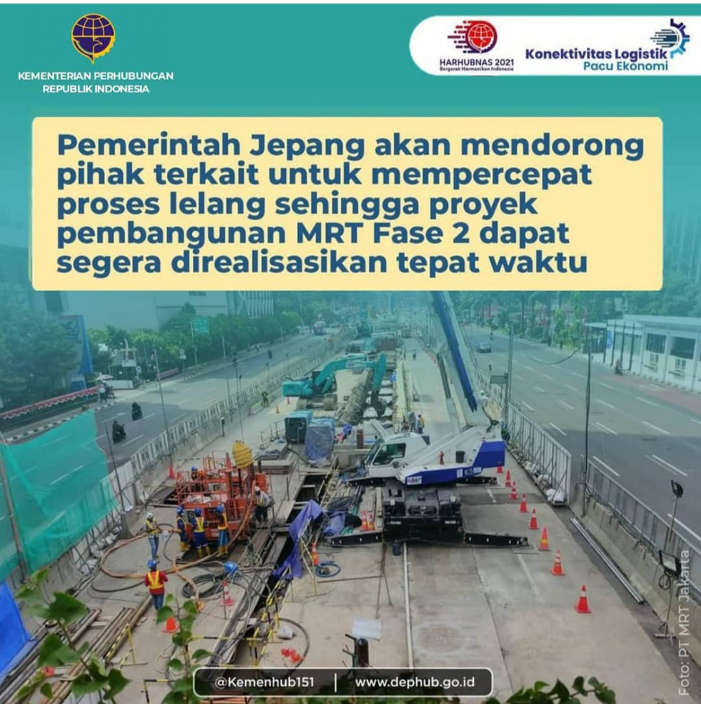 Hasil Kunjungan Menhub Ke Jepang