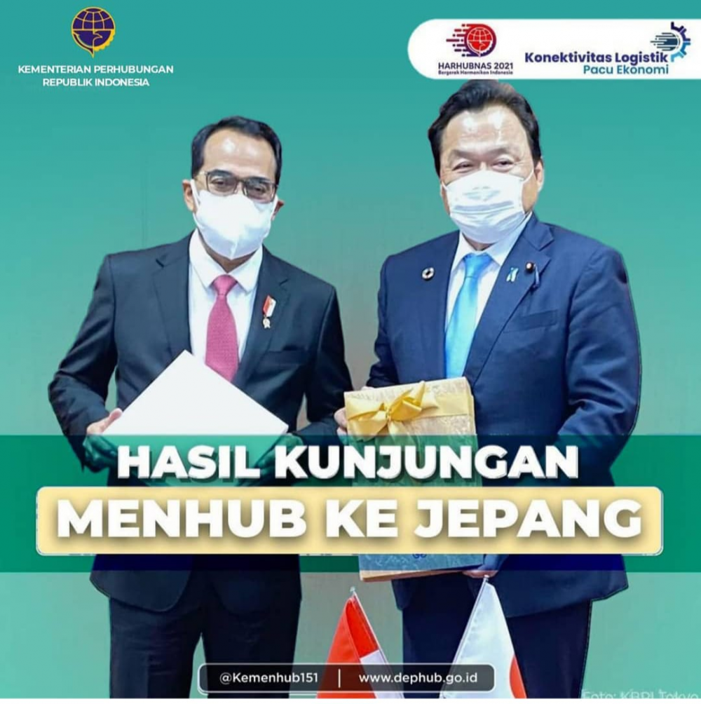 Hasil Kunjungan Menhub Ke Jepang