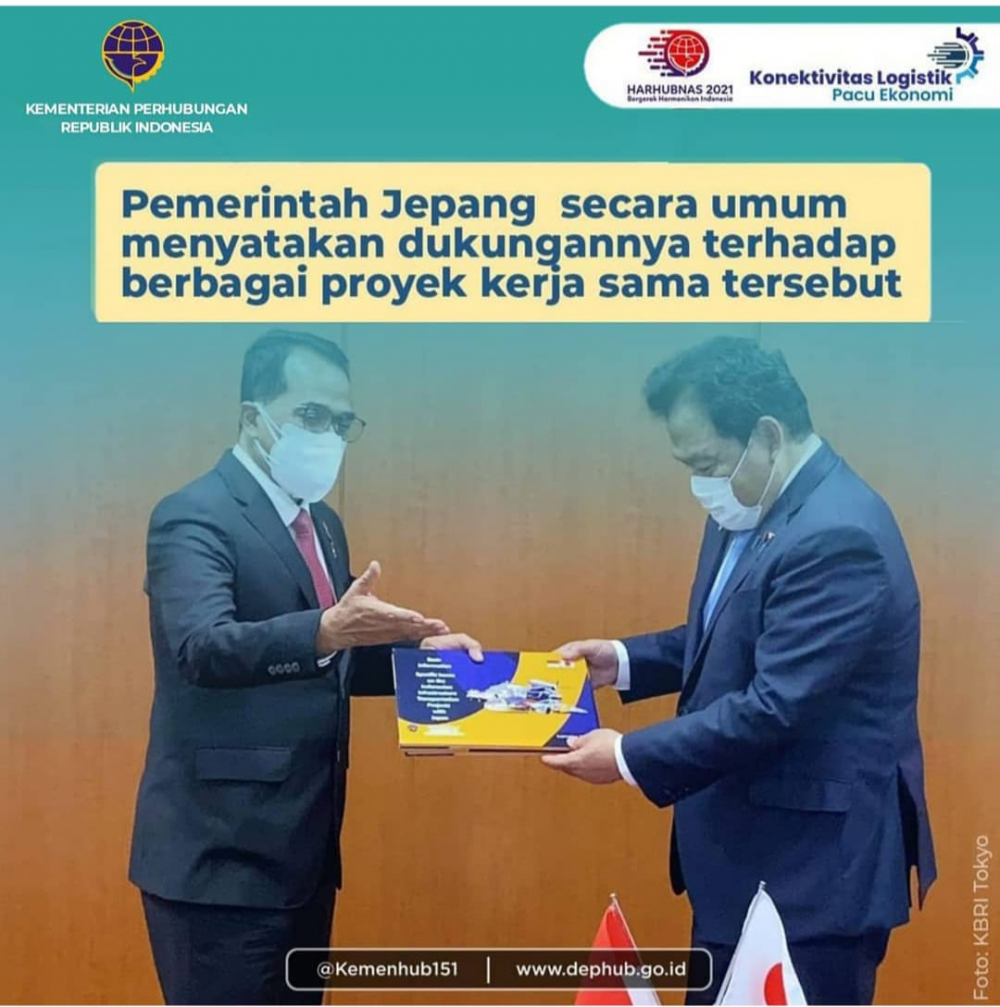 Hasil Kunjungan Menhub Ke Jepang