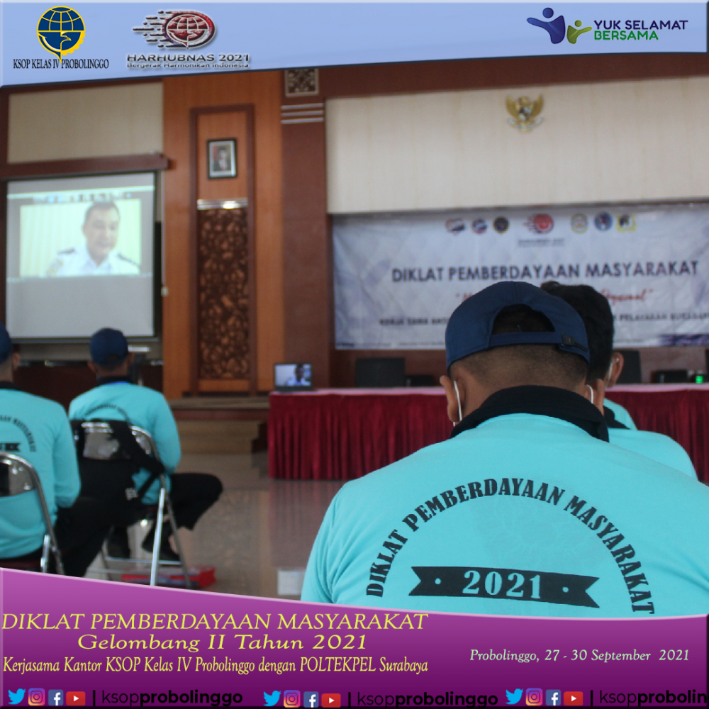 Gelombang Kedua Diklat Pemberdayaan Masyarakat diikuti warga nelayan Pulau Gili Ketapang dan sekitarnya