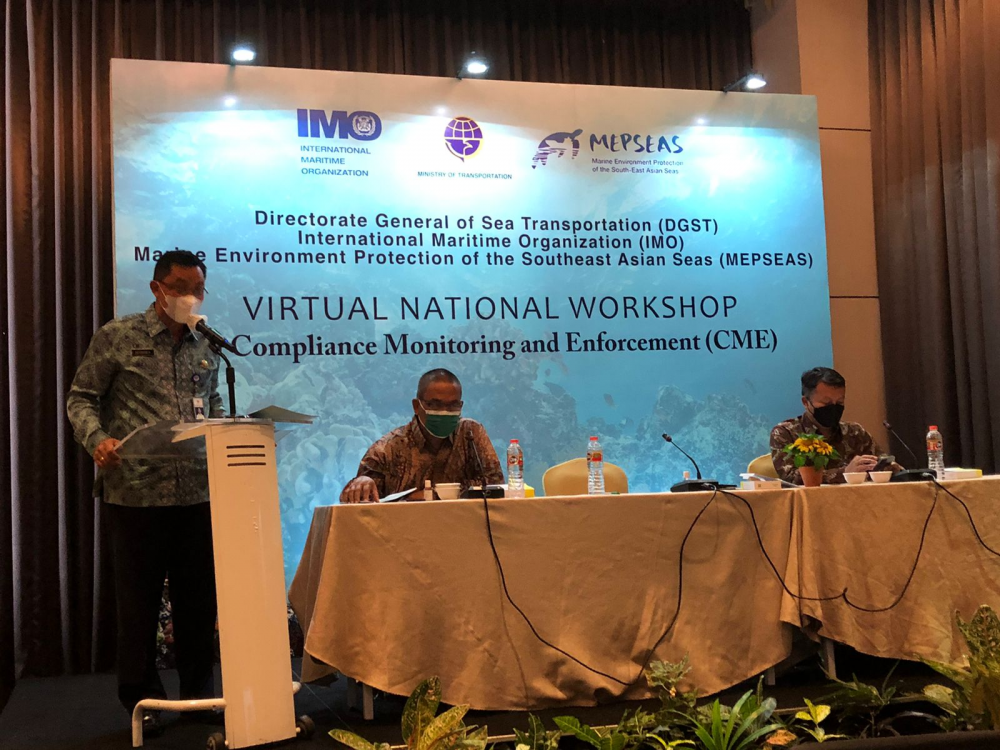 TINGKATKAN KAPASITAS SDM DI BIDANG PERLINDUNGAN LINGKUNGAN MARITIM, KEMENHUB GELAR NATIONAL WORKSHOP