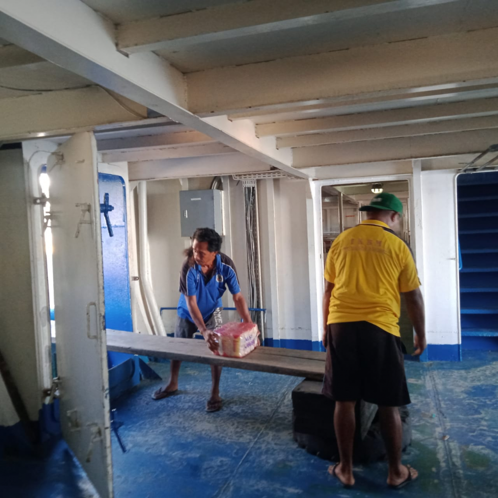 Pengawasan Penumpang di Lingkungan Pelabuhan Kelas II Babang Terus Dilakukan