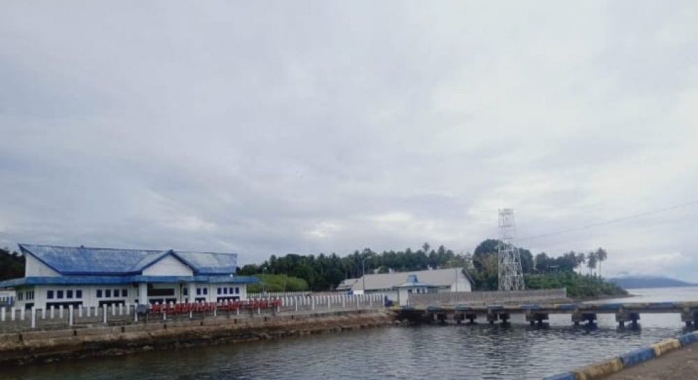 Kegiatan Rutin Apel Pagi Kantor UPP Kelas II Babang Wilker Pelabuhan Saketa