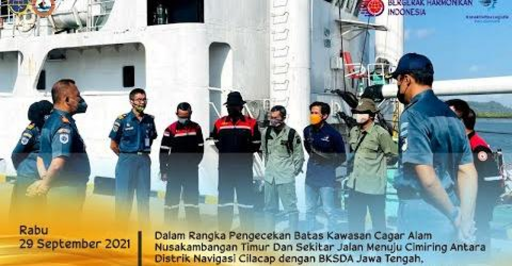 Kegiatan Pengecekan Batas Kawasan Cagar Alam Nusakambangan Timur Dan Sekitar Jalan Menuju Cimiring