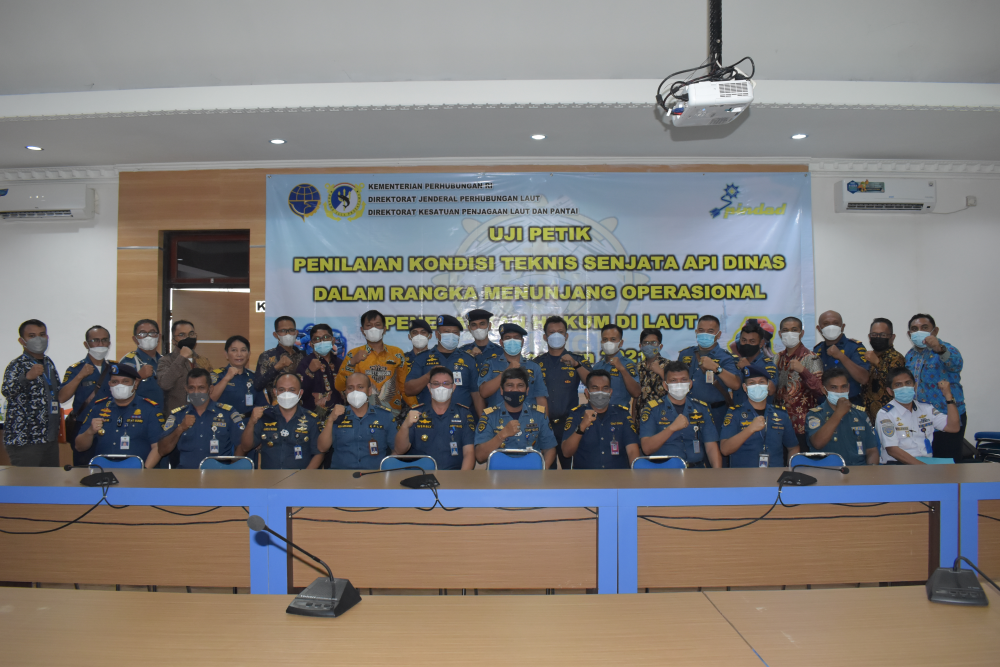 Uji Petik Penilaian Kondisi Teknis Senpi Dinas