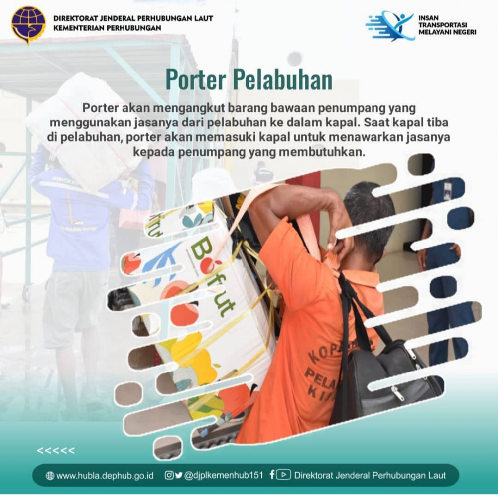Insan Di Balik Transportasi Porter Pelabuhan