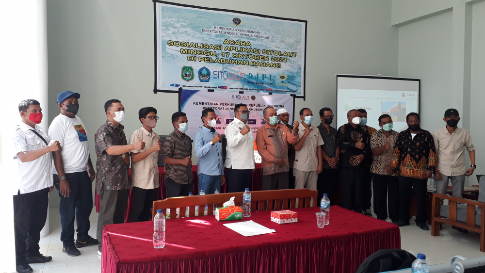 Sekda Kabupaten Halmahera Selatan Buka Kegiatan Sosialisasi Aplikasi SITOLAUT di Pelabuan Babang