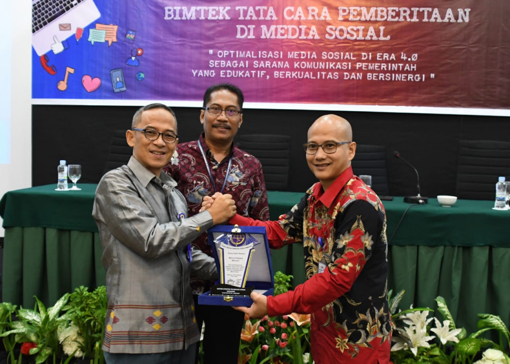 Kantor Otoritas Pelabuhan Utama Makassar melaksanakan Bimbingan Teknis Tata Cara Pemberitaan di Media Sosial