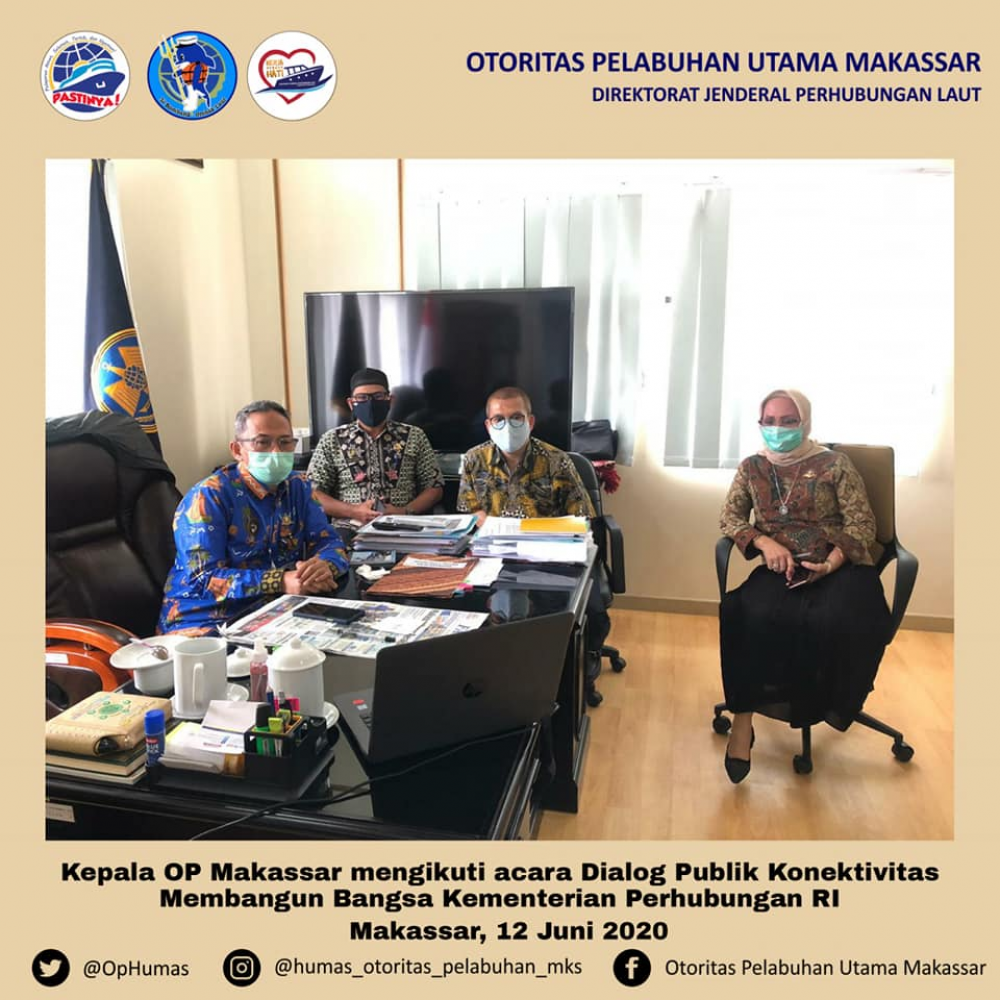 Dialog Publik Konektivitas Membangun Bangsa Kementerian Perhubungan RI