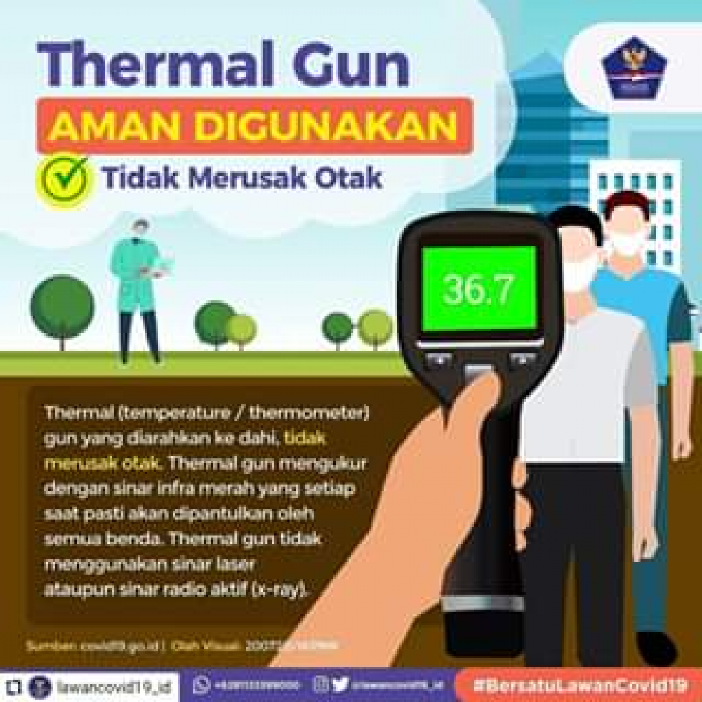 Thermal Gun Aman Digunakan