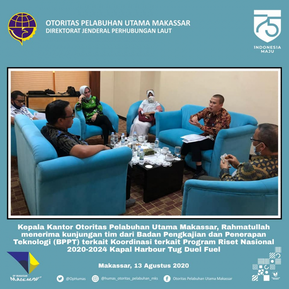 Program Riset Nasional 2020-2024 Kapal Harbour Tug Duel Fuel