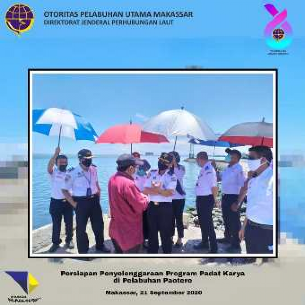 Program Padat karya OP Makassar 2020