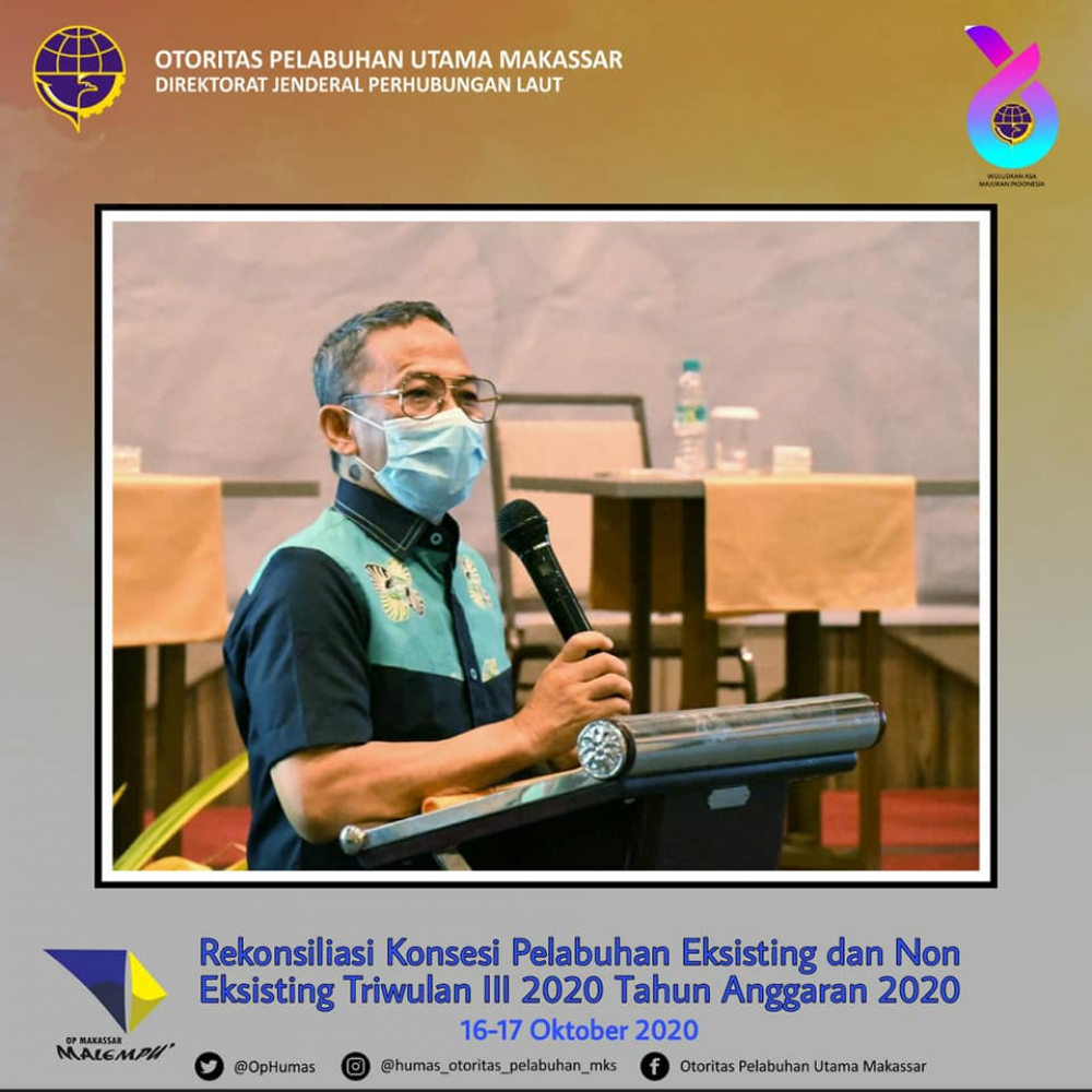 Rapat Rekonsiliasi KOnsesi Pelabuhan Triwulan III