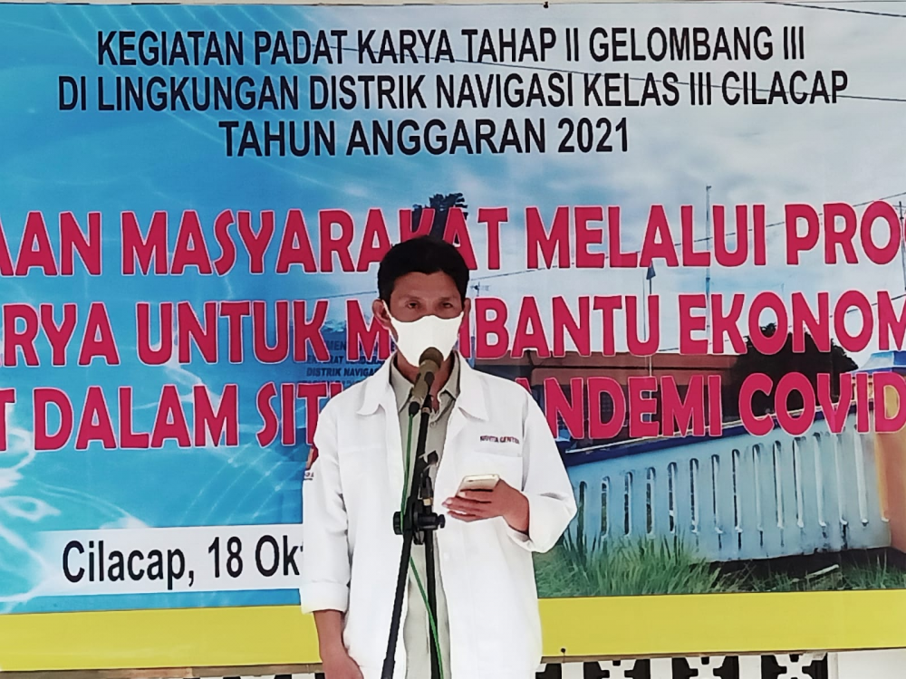KEMENHUB KEMBALI GELAR PROGRAM PADAT KARYA DI CILACAP JAWA TENGAH