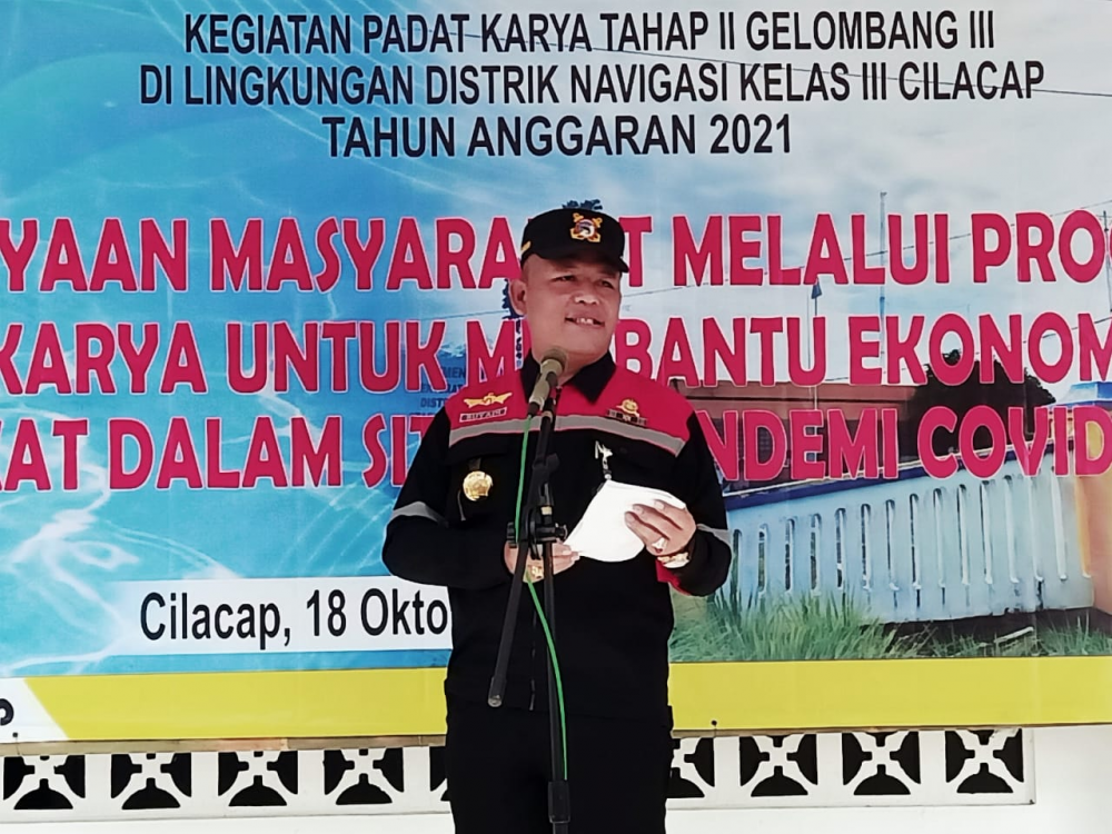 KEMENHUB KEMBALI GELAR PROGRAM PADAT KARYA DI CILACAP JAWA TENGAH