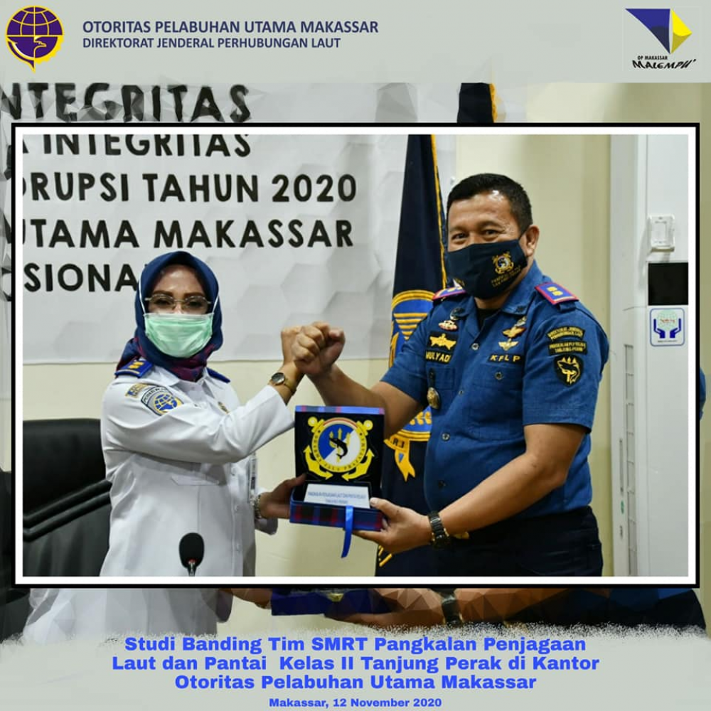 studi banding SMRT Pangkalan Penjagaan Laut dan Pantai Kelas II Tanjung Perak