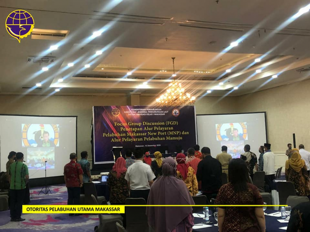 FGD PENETAPA ALUR PELAYARAN PELABUHAN MAKASSAR NEW PORT DAN PELABUHAN MAMUJU