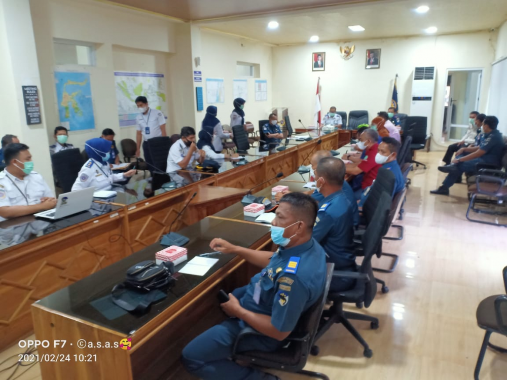 Rapat Pembahasan Penetapan Lahan Parkir di Pelabuhan Makassar