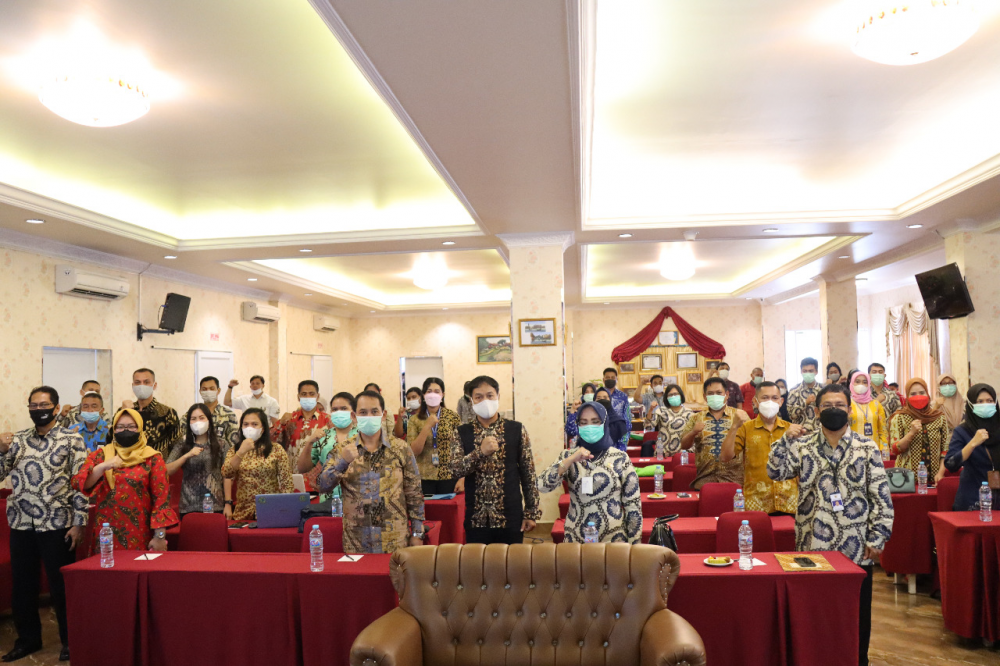 Kantor Otoritas Pelabuhan Utama Makassar Melaksanakan Rekonsiliasi Konsesi Pelabuhan eksisting dan non eksisting Triwulan I 2021