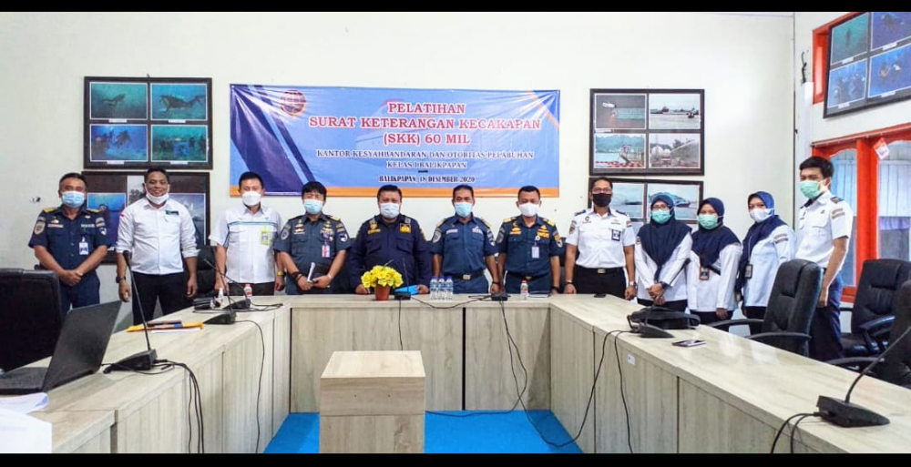 Kegiatan Monitoring dan Evaluasi diterima oleh Kepala Bagian Tata Usaha selaku PH KSOP Kelas I Balikpapan dan dihadiri oleh PT. Pelindo IV Cabang Balikpapan .