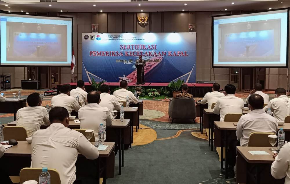 KEMENHUB KEMBALI GELAR SERTIFIKASI PEMERIKSA KECELAKAAN KAPAL