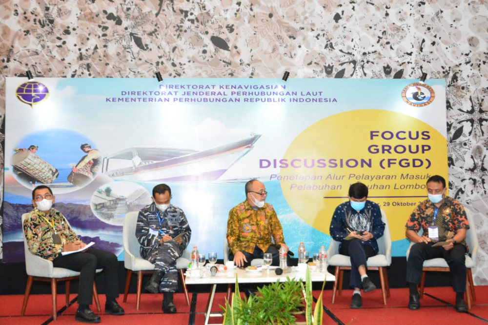 DORONG KELANCARAN PERTUMBUHAN EKONOMI DI LOMBOK TIMUR, KEMENHUB TETAPKAN ALUR PELAYARAN MASUK PELABUHAN LABUHAN LOMBOK DAN PELABUHAN KAYANGAN