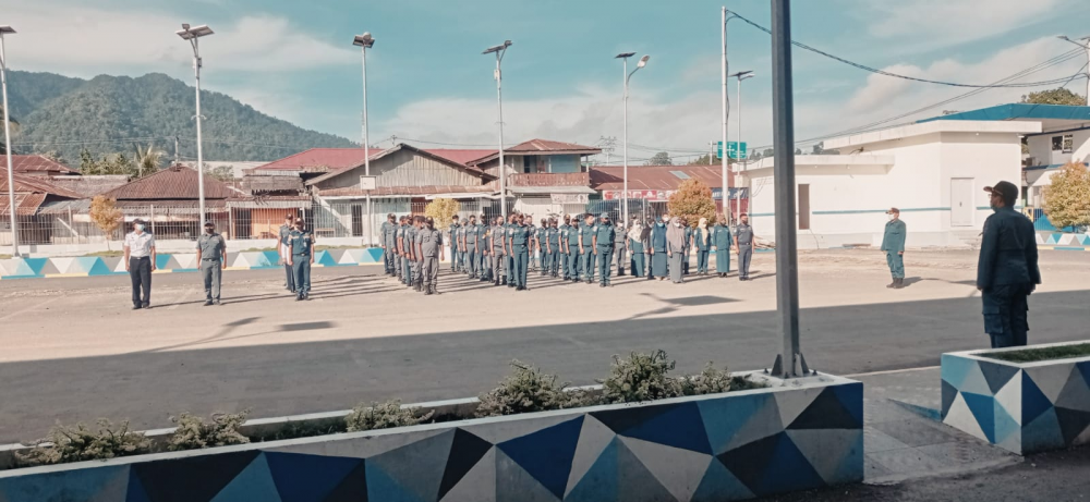 APEL PAGI DI LINGKUNGAN KANTOR UPP KELAS II BABANG: INI YANG DITEKANKAN PIMPINAN