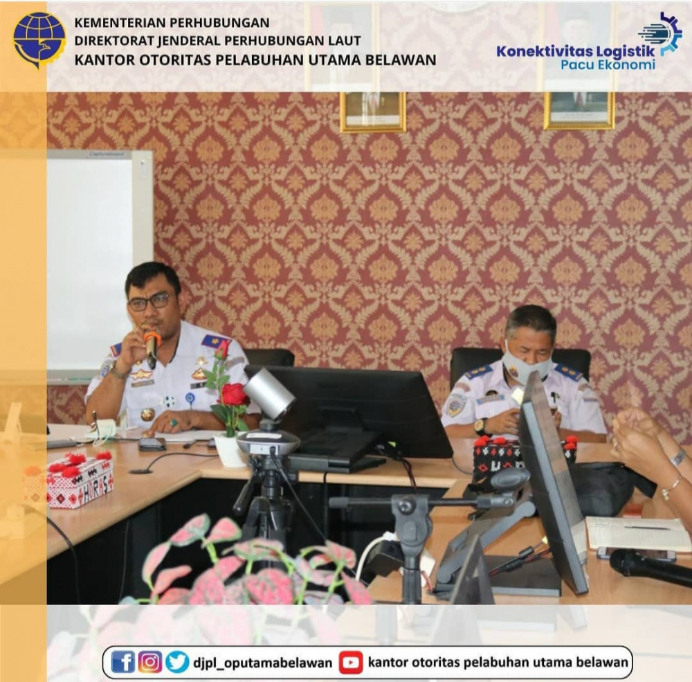 "Audiensi dan Diskusi Pelaksanaan Kegiatan Sosial Media"