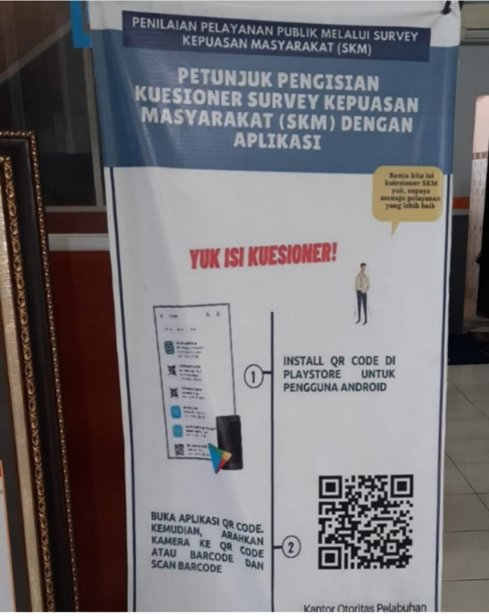 "Pengisian Kuesioner Survey Kepuasaan Msyarakat"