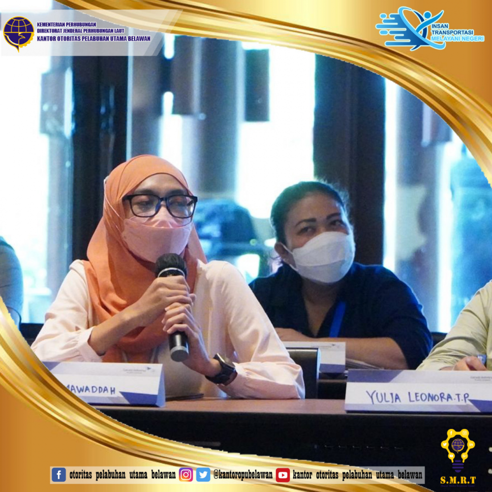 "Bimbingan Teknis Peningkatan Kompetensi Duta Pelayanan Publik di Lingkungan Ditjen Perhubungan Laut"
