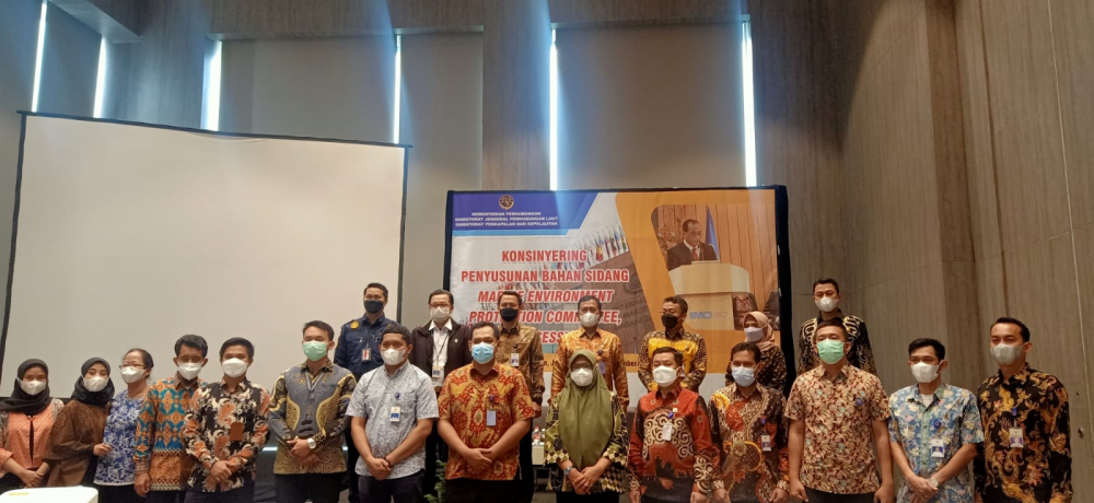 JELANG SIDANG IMO MEPC-77, KEMENHUB SIAPKAN MATERI DI BIDANG PERLINDUNGAN LINGKUNGAN MARITIM