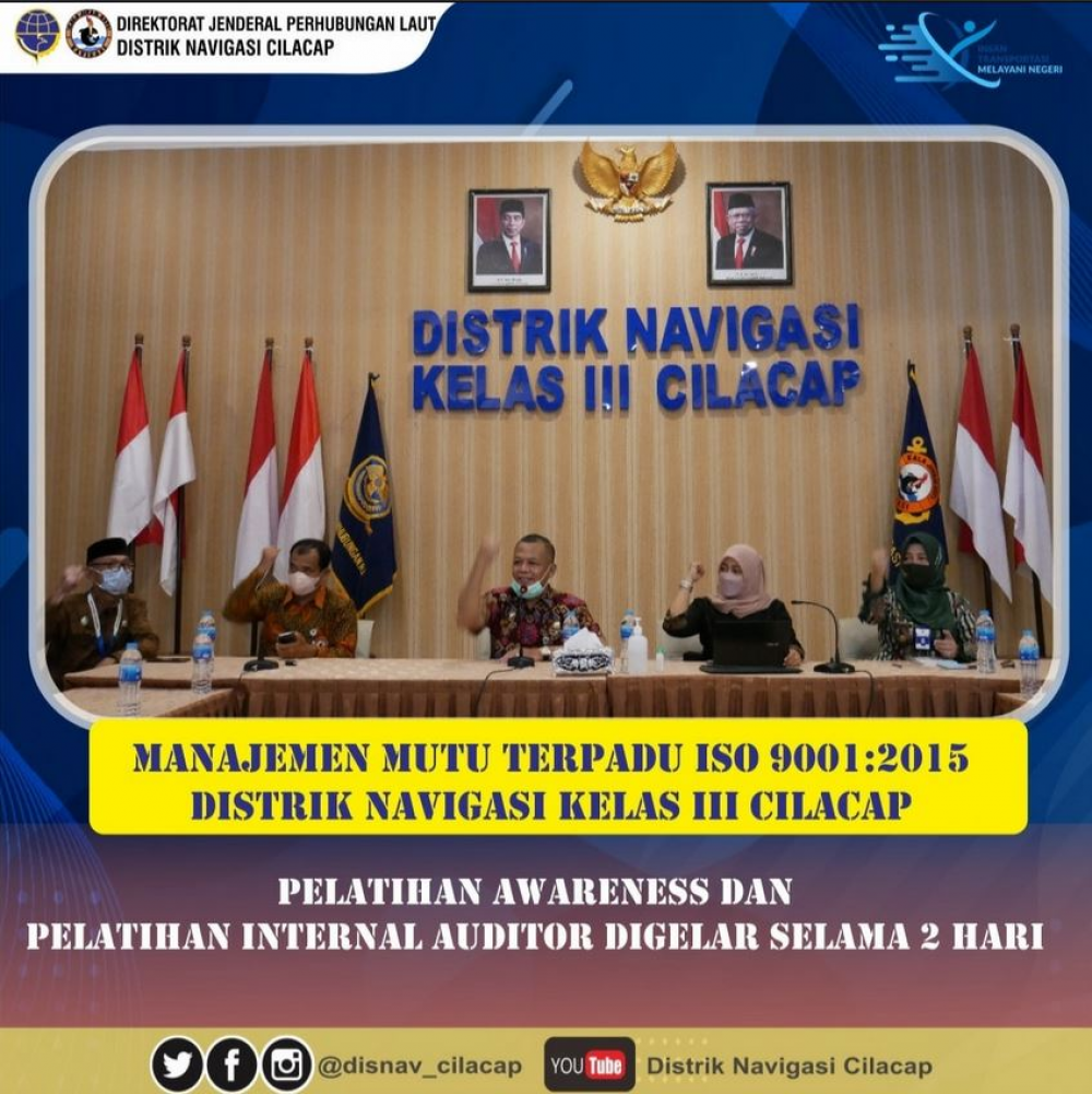 PELATIHAN AWARENESS DAN PELATIHAN INTERNAL AUDITOR SISTEM MANAJEMEN MUTU ISO 9001:2015