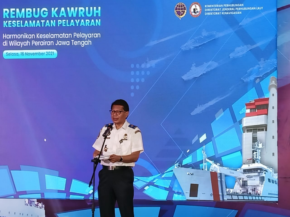 MELALUI REMBUG KAWRUH, KEMENHUB HARMONIKAN KESELAMATAN PELAYARAN DI PERAIRAN JAWA TENGAH