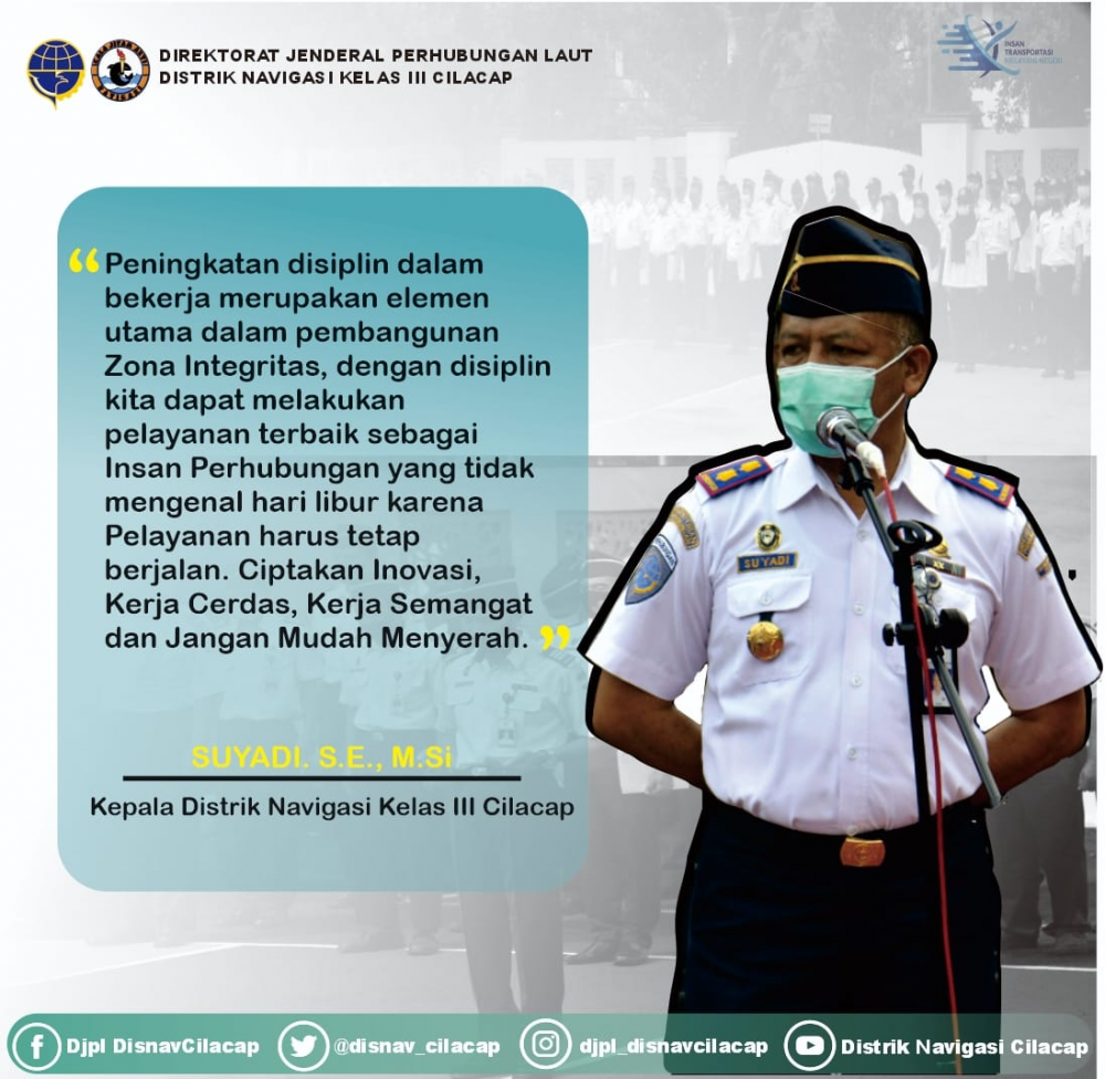 Apel Pagi Distrik Navigasi Kelas III Cilacap