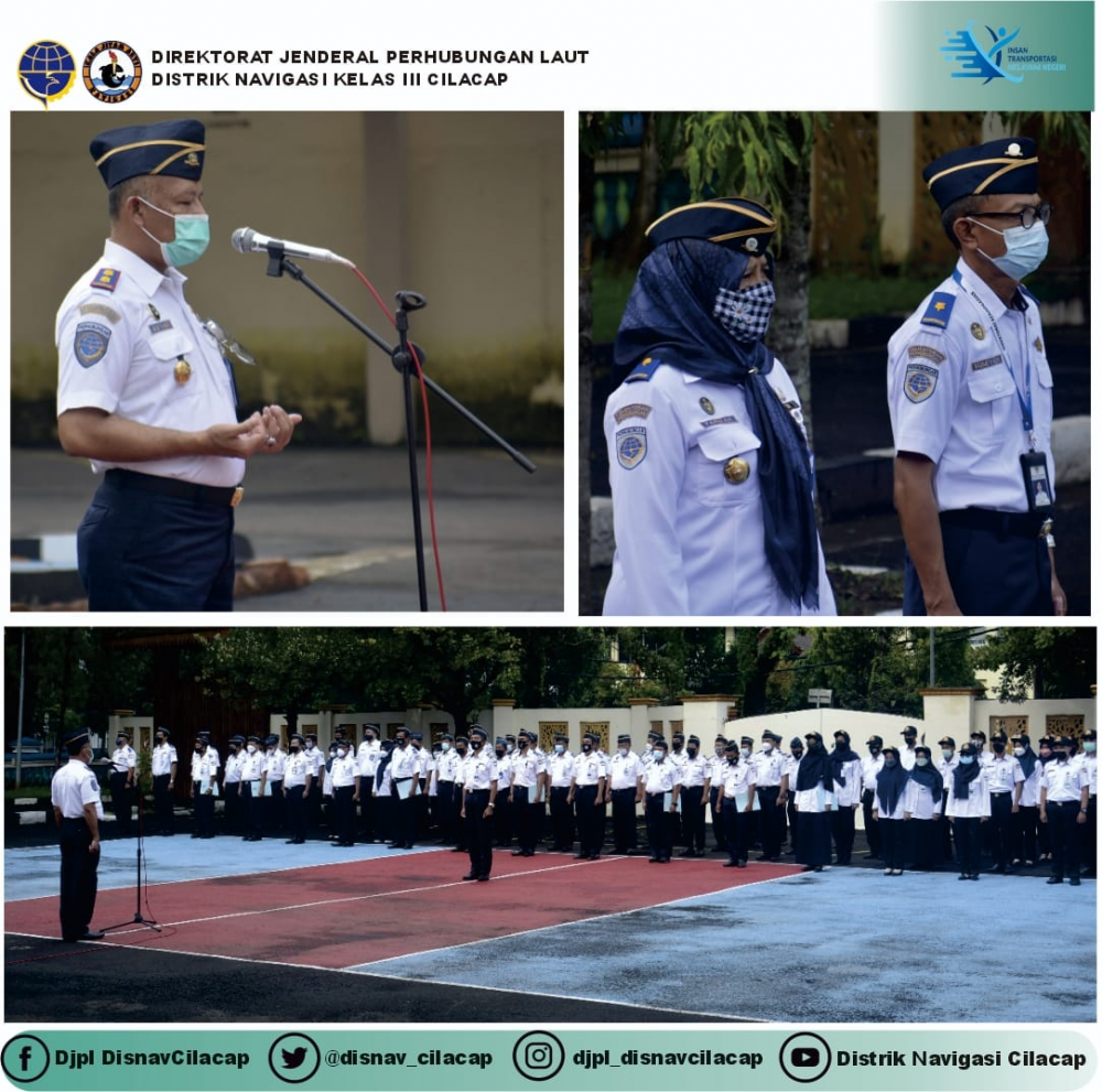 Apel Pagi Distrik Navigasi Kelas III Cilacap