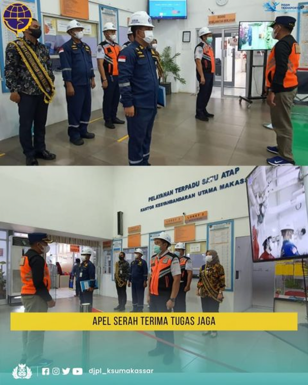 Apel Serah Terima Tugas Jaga